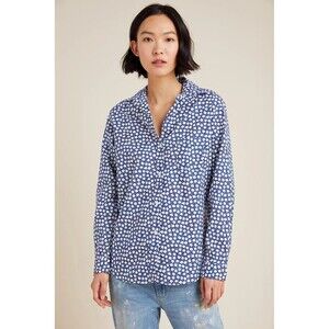 Anthropologie Grayson The Hero Daisies Buttondown shirt in cotton. Size 02/small